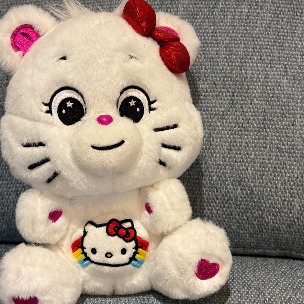 Care Bears Hello Kitty stuffie!! - Picture 2 of 3
